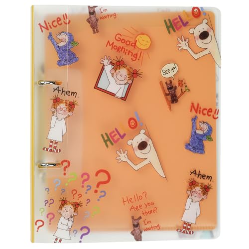 Amazon | ココちゃん グリーティングライフ 2穴 バインダー A5 サイズ