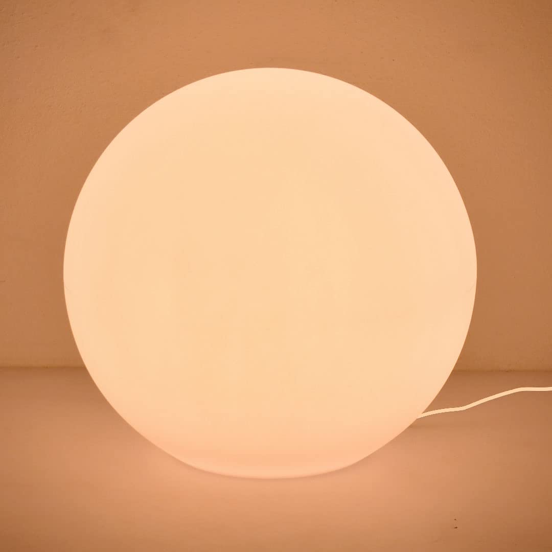 Danieli Sfera Luminosa da Giardino 60cm Made in Italy | Sphere L LED Luce Calda | Luci a LED da Giardino a Forma di Palla da Esterno-Interno |Trasformatore IP20 da 1,1 mt e LED IP67