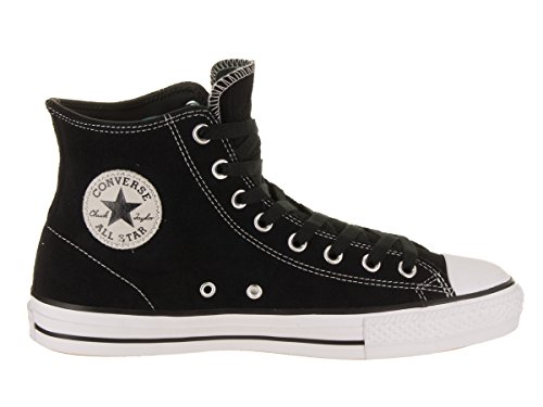 Converse Buty do fitnessu Skate CTAS Pro Hi Suede, uniseks, Czarny Black Black White 001