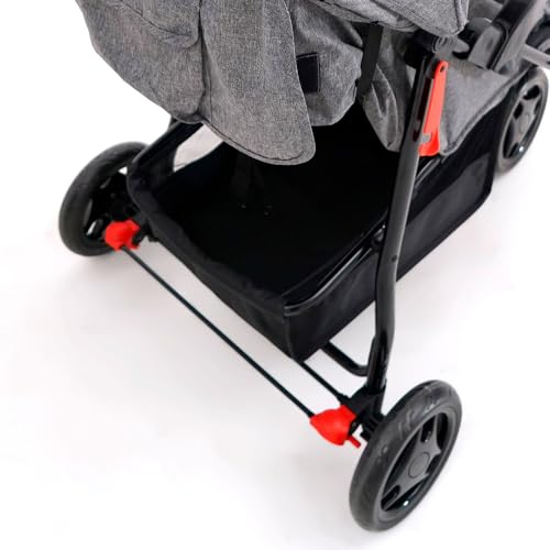 Carrinho De Passeio Para Bebê Delta (Até 15kg) Cinza Voyage