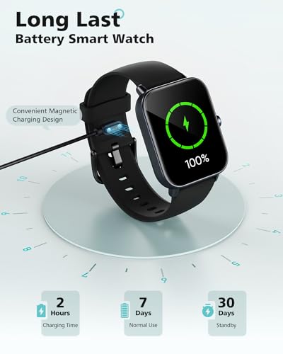 Wmk IDW19 Smart Watch For Women Men Android & Iphone Compatible, Fitness Watch Bluetooth Call & Receive Text, 1.8 Inch Smartwatch thumb #7
