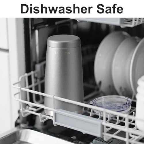 Image of SUNWILL Travel Coffee Tumbler 20 oz, Insulated Mug with Lid, Stainless Steel Cup for Hot and Cold Drinks, Cool Grey