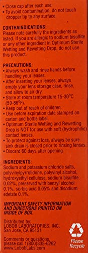 Lobob Optimum Wetting And Rewetting Drops - 1 oz.