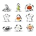 set di 9 stampi per biscotti di Halloween,DIY Acciaio Inox Stampi Biscotti ,per Biscotti /Frutta /verdura /Torta /Festa Halloween,Decorazione Della Torta di Halloween Fondente