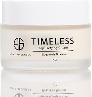 Skin And Senses Timeless Age Defying Cream | Visibly Firms, Lifts, Brightens And Combats Wrinkles | All Natural Ingredients
