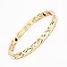 Produktbild Titanium Magnetic Therapy Bracelet,Elegant Magnetic Therapy Fit Plus Bracelet,Woman's Super Magnetic Therapy Fit Plus Bracelets,with Gift Box Adjustable Design (Golden)