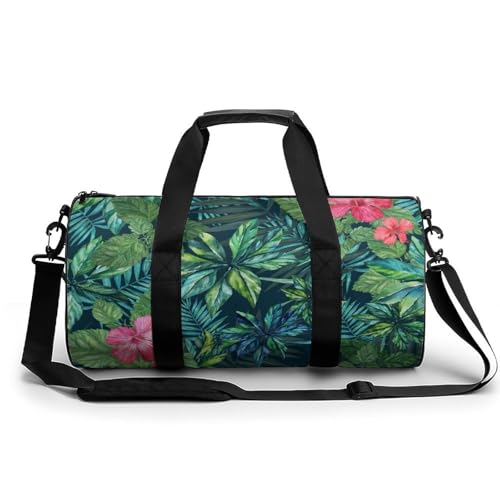 Duffel bag de randonnée et camping imperméable imprimé floral