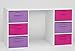 4D Concepts Girl's Student Desk, White