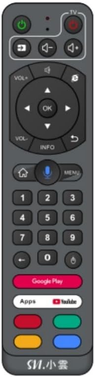 Nvpixt Voice Remote for Svicloud Svi Cloud 小云盒子