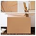 FUNOMOCYA 20pcs Corrugated Cardboard Sheets A5 15x21cm DIY Craft Paperboard for Mailing Packaging Inserts Industrial Shipping Supplies