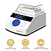 4E's USA Mini Dry Bath Incubator with 15 x 1.5ml Heating Block, Programmable, Timing Control, Max 212℉/100°C, ± 0.5°C Accuracy, Easy Setting with 3D Digital Knob