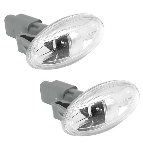 2 répétiteurs clignotant compatibles pour Berlingo, C3 et C3 Pluriel, C3 Picasso, Xsara, Xsara Picasso, C4 Cactus, C5, C6, Jumpy 2 et 3, SpaceTourer, C1, C2. AVANT GAUCHE ET DROIT. 6325G3, 6325G4.