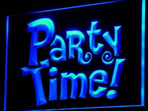 ADVPRO i749-b Party Time Beer Bar Pub Club Neon Light Sign