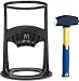 Firewood Kindling Splitter by Log Splitter | Kindling Wood Splitter - Get Prepared Safer - Manual Log Splitter | Made of Cast Iron | DIY Kindling Splitter 