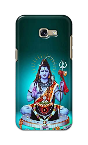 Image of PRINTFIDAA Printed Hard Back Cover Case for Samsung Galaxy A5 2017 Back Cover (Lord Shiva) -1803