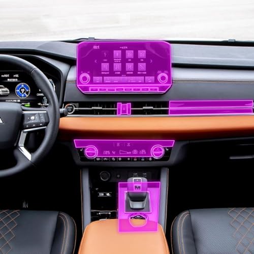 Film transparent TPU-PPF intérieur Mitsubishi Outlander 2022-2023 protection haut de gamme