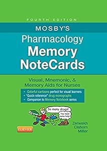 9780323289542: Mosby's Pharmacology Memory NoteCards: Visual