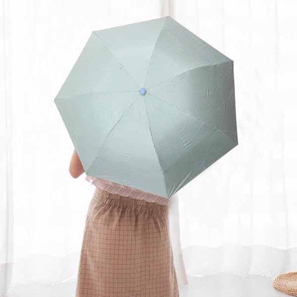 Image of Oblivion Umbrella For Men - Folding Design Umbrella with Curved Handle - Large Clear Canopy Windproof Stick Umbrella for Rainy Weather Outdoor Photography Everyday Use