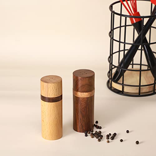 Artistic India Frescorr - Exclusive Wooden Elegant Salt & Pepper Shakers thumb #1