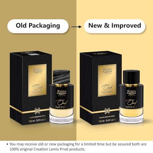Image of Creation Lamis Prive Oud Magique | Amber & Oriental Long Lasting Unisex Fragrance|Eau de Parfum - 100ML