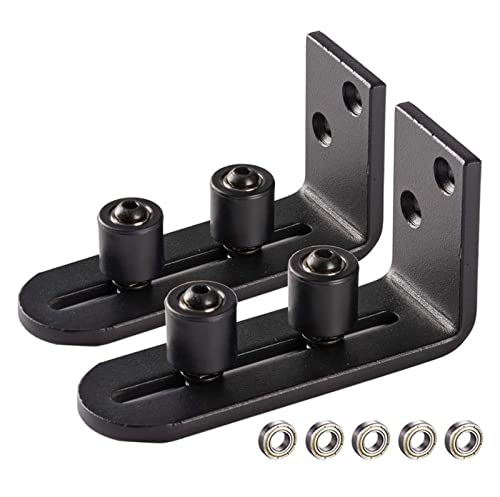 Kit de hardware para puerta de granero resistente y corredera de 3.04M 6