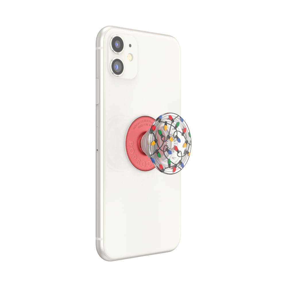 PopSockets Poignée Téléphone Transparente Avec Béquille Extensible - PopGrip Sava Palms