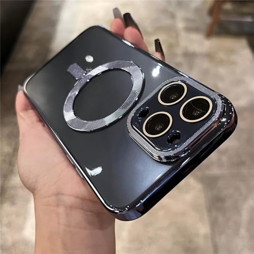 Housse de protection iPhone 13 Pro magnétique bleu pour vos photos en extérieur