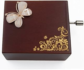 Mini Handcrank Music Box Tune of Fur Elise(Butterfly)