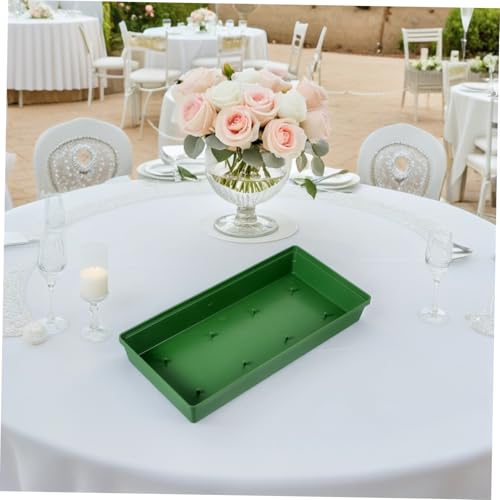 Cuencos de plástico Alipis con base impermeable para arreglos florales estables 5