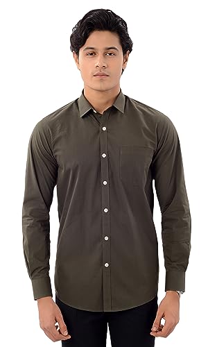 Image of Men's Regular Fit Reversible Checkered Shirt