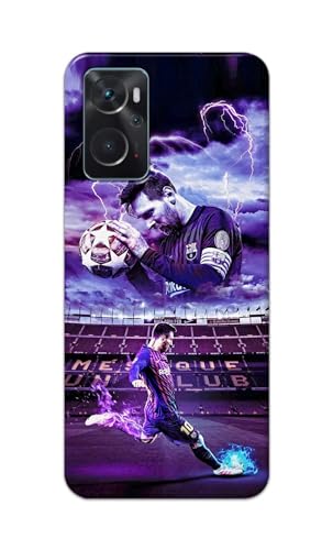Image of Printed Hard Back Cover Case for Oppo K10 4G Back Cover (Famous Football Player) -1111