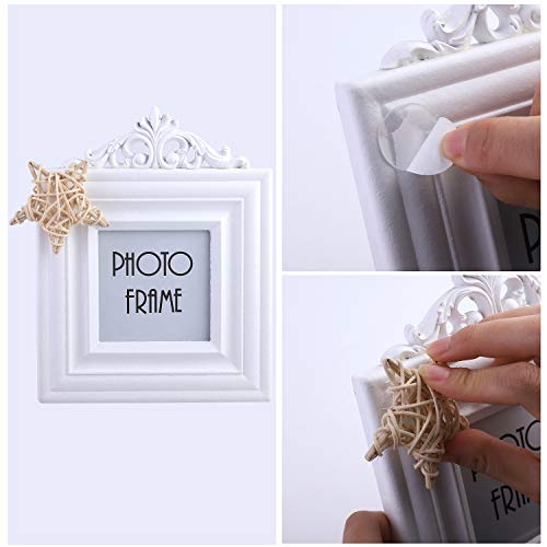 Adxco 216 Pieces Transparent Putty Traceless Removable Sticky Putty Double-Sided Adhesive Round Putty Multipurpose Tape Nano Gel Mat For Wood, Glass, Ceramic, Metal, Plastic, Diameter 20 Mm #TOP4