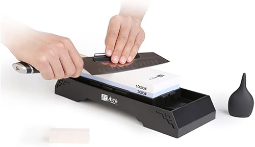 Miniatura 3 de Piedra de afilar cuchillos de piedra de afilar de 2 lados de grano 2402000, 10006000, 200010000, combinación de piedra de agua de corindón, piedra