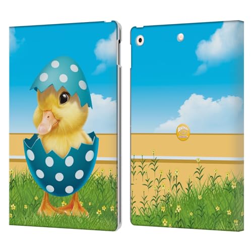 Housse en cuir premium Animal Club International pour Apple iPad 10.2
