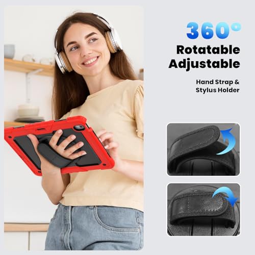 Funda para iPad Air 13 M4 M3 M2 con soporte de lápiz y protector de pantalla 6