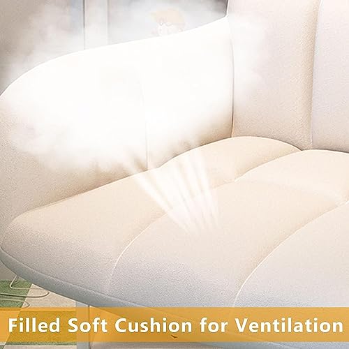 Chaise pivotante ergonomique avec hauteur d'assise réglable