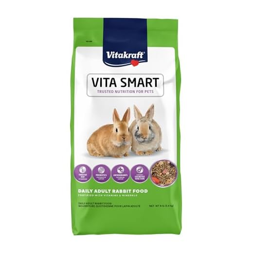 Vitakraft VitaSmart Complete Nutrition Pet Rabbit Food, 8 lbs
