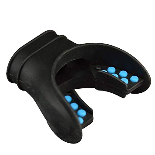 Wissupo Regulador de Boquilla de Snorkel Boquilla de Buceo Accesorio Universal Reemplazo Respirador de Silicona de Buceo Azul