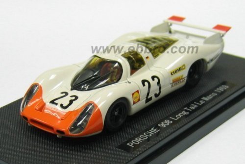 Amazon.com: Porsche 908 Long tail Le Mans 1969 #23 1/43 Scale