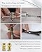 Automotive Fuel Line Repair Kit 3/8'', Nylon or Steel Fuel Line Kit Replace FLK-38, 23 Pack Black