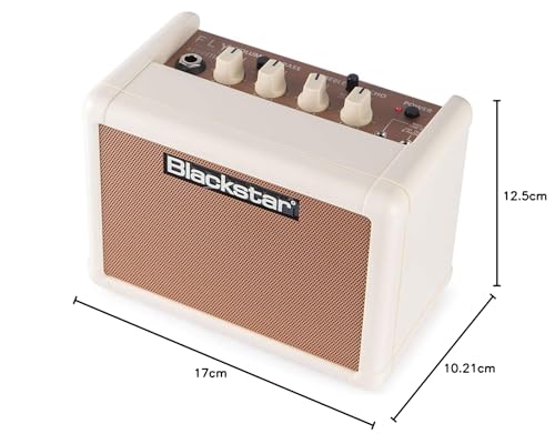 Image of Blackstar Fly 3 Acoustic Mini Amplifier - 3W Portable Acoustic Guitar Amp with 2 EQ Shapes, Built-in Echo, Battery Powered - for Busking, Practice & Travel