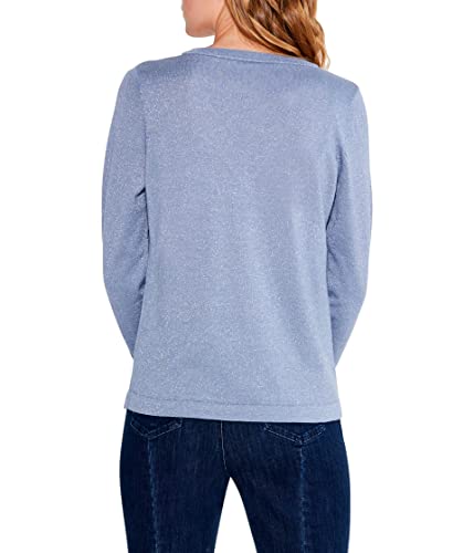 Image of NIC+ZOE Women's V Neck Ls Shimmer Sweater Tee