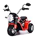 Costway Moto Electrique pour Enfants 6 V Moto Véhicule Electrique pour Enfant à partir de 3 à 5 Ans Capacité de Charge 20KG Vitesse : 3-4km/h (Rouge)