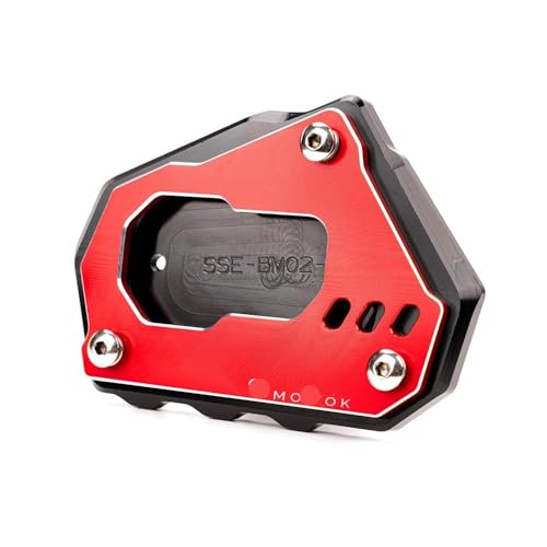 Extension béquille R1200GS pour stationner sur herbe et sable en roadtrip