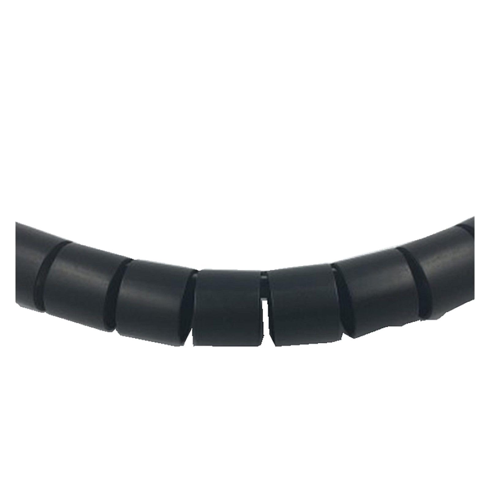 Spiral Wrap Cable Tube Tidy Spiralkabelschutz 8-35 mm, 1-10 m, Mehrfarbig(Black,25 MM-10 Meters)
