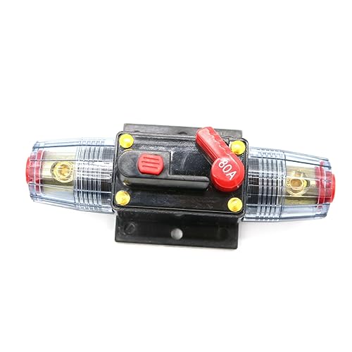 Disyuntor auto-reparable Mobestech 80A con asiento de seguro térmico para vehículos 3