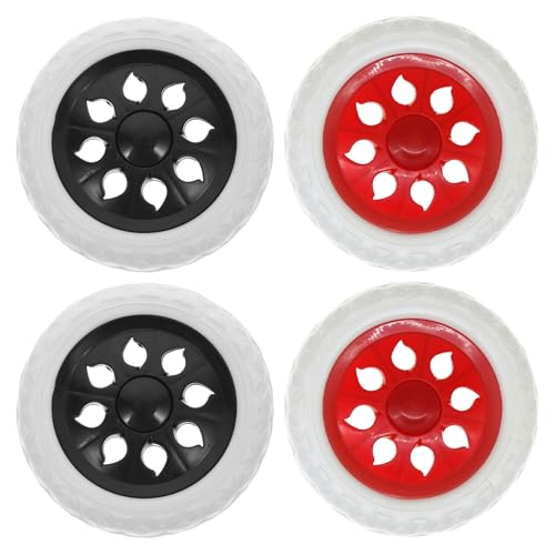 Roues de rechange pour chariot usé réparer remorque jardin lot 4 plastique