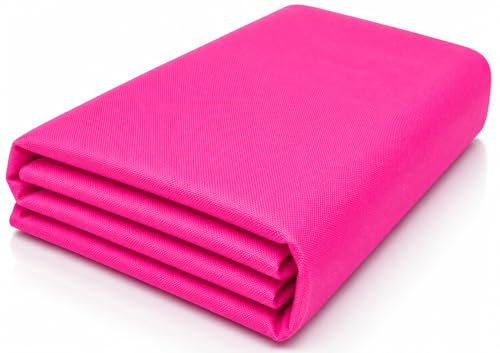 Image of Non-Woven Fabric 90 GSM | 63 Inch (160 cm) Width | 5 Meter Length | Multipurpose Fabric for Bag Making, Lining, Craft & Home Utility | Durable, Easy to Clean & Reusable | Pink