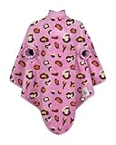 Little Casimir Großes Lätzchen „Boo zum Überwerfen für Baby und Kleinkind 6-48 Monate. Ärmellätzchen aus Öko Tex zertifizierter Baumwolle - Geschenk für Mütter von Jungen oder Mädchen (Lush Leo)