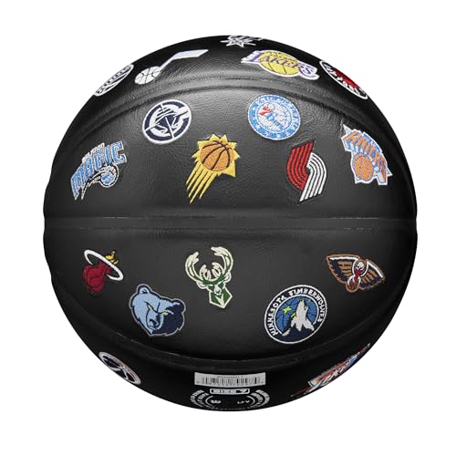 Ballon de basket taille 7 Wilson NBA All Team Premiere grip extérieur durable